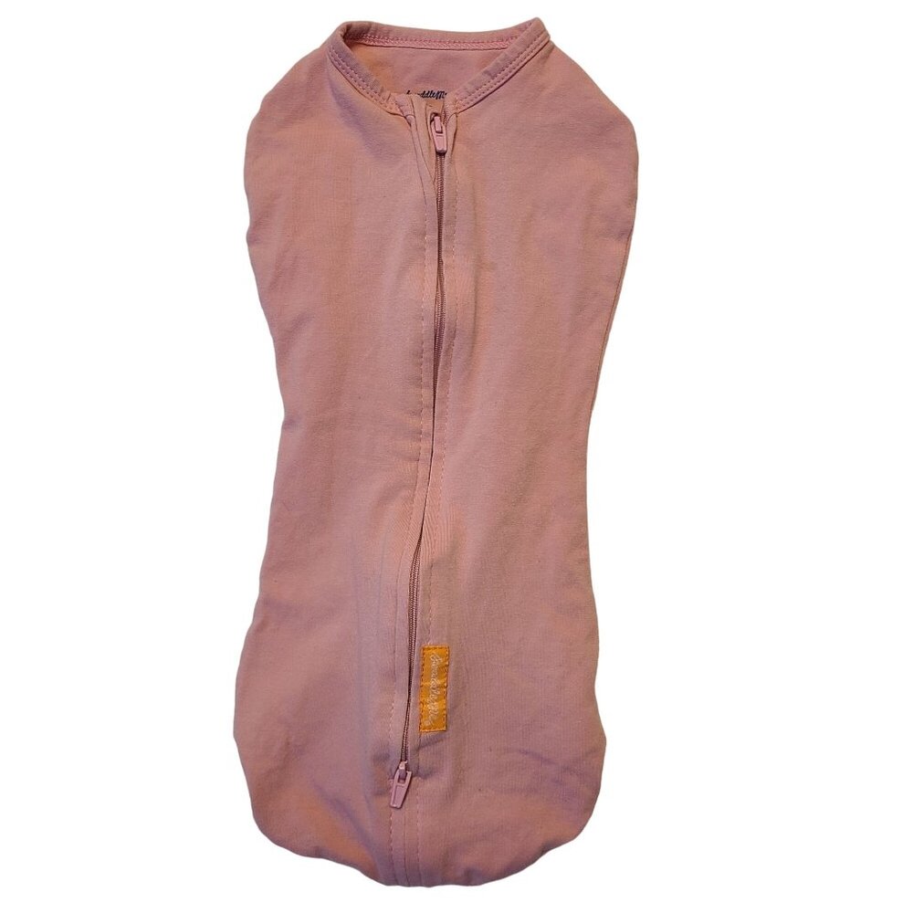 SwaddleMe Newborn Swaddle Wrap 0-3 Months Pink Zip Up Sac Pod